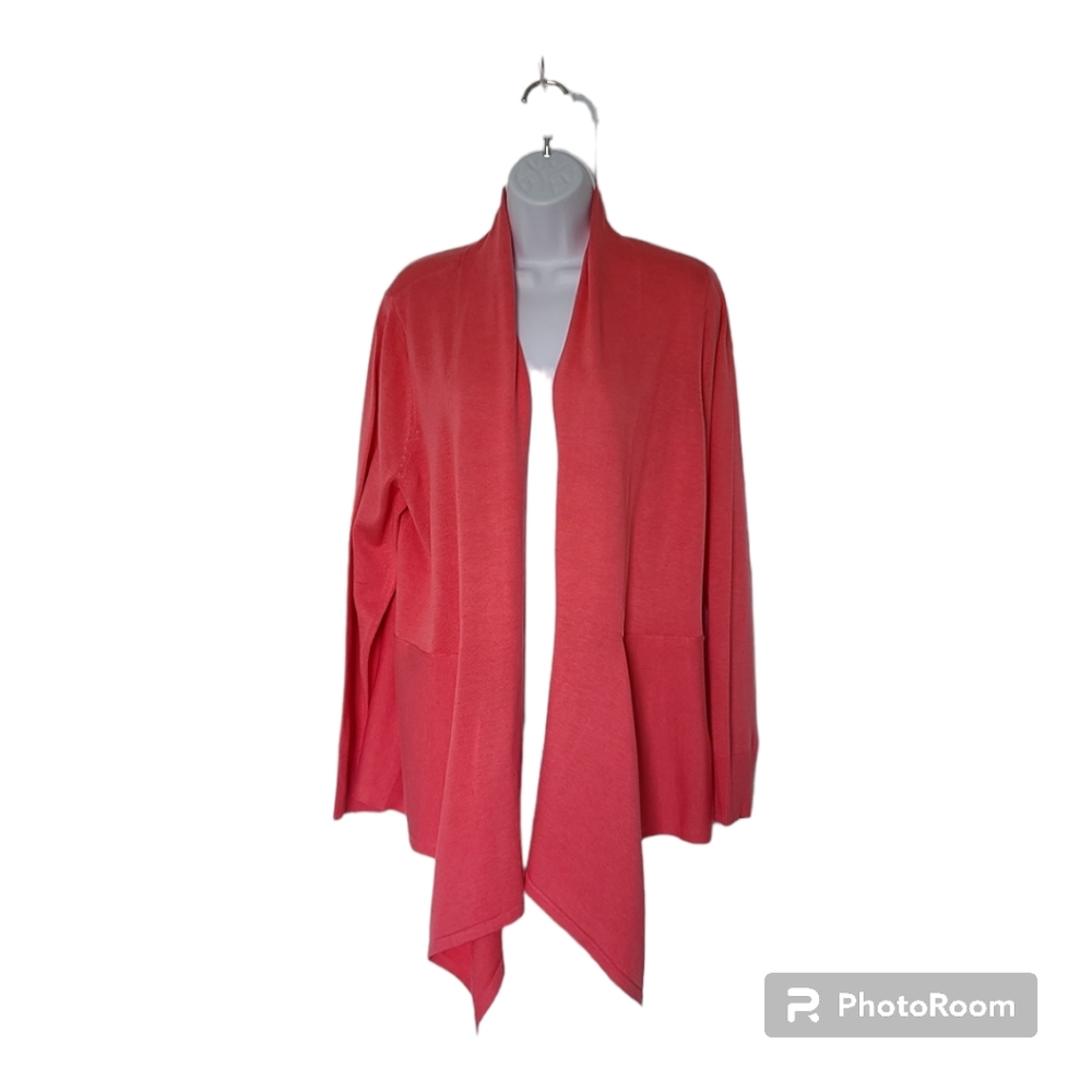 NWOT💃 Draped open front long sleeve cardigan